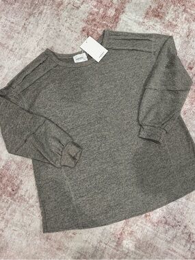 ANDREE BY UNIT Brown Knit Pullover
